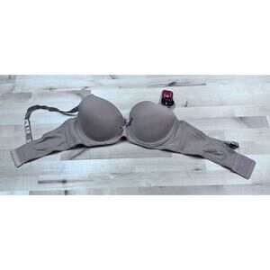 WL Intimates Tan Nude Double Push Up Bra Size 34C NWT